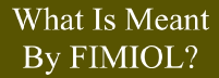 What Is Meant By FIMIOL? Hint: It involves Satellite Images.